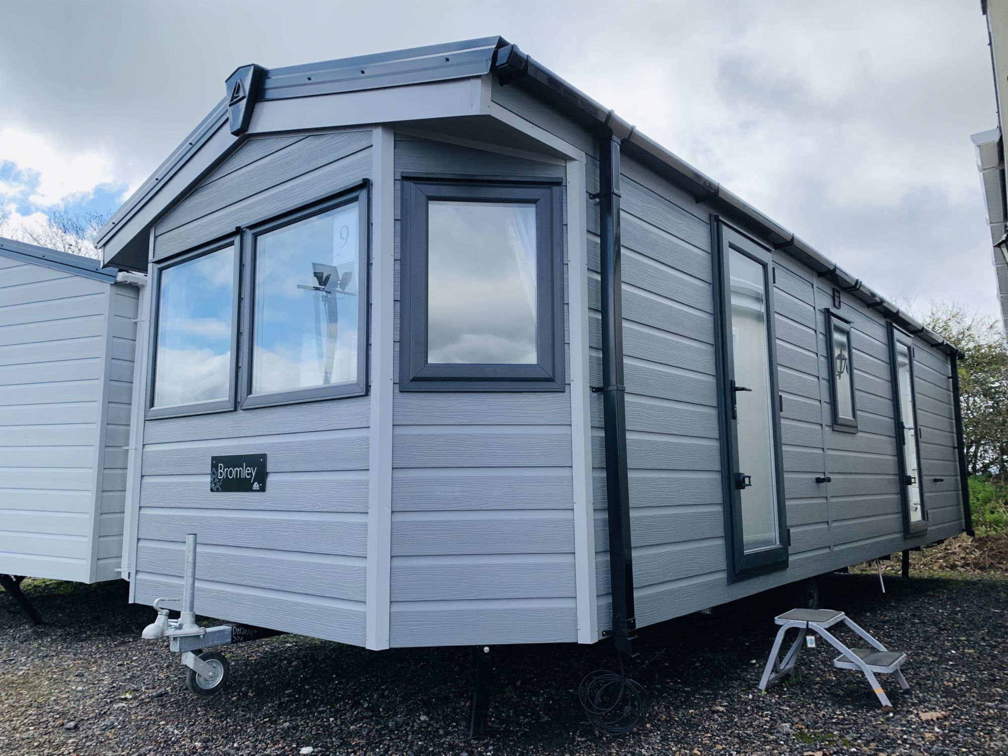 Delta Bromley exterior cladding option static caravan mobile home