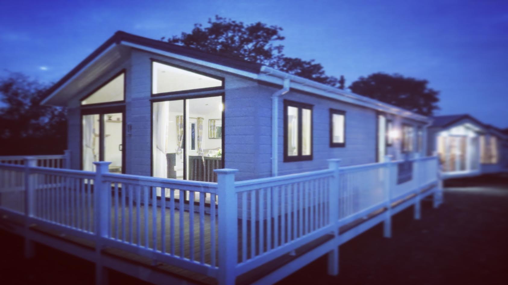 Residential lodge static caravan