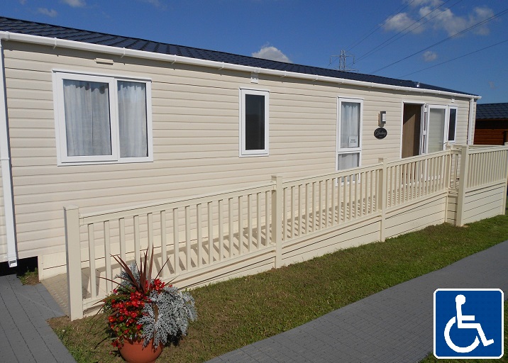 Delta Danbury static caravan mobile home disabled home wheelchair accessible