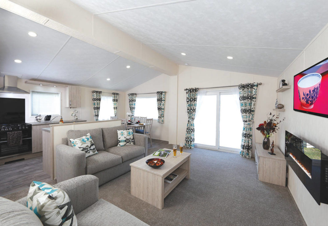swanley-lodge-lounge Delta static caravan mobile home twin unit