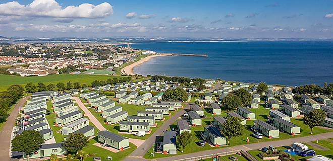 Caravan Holiday park mobile home lodge