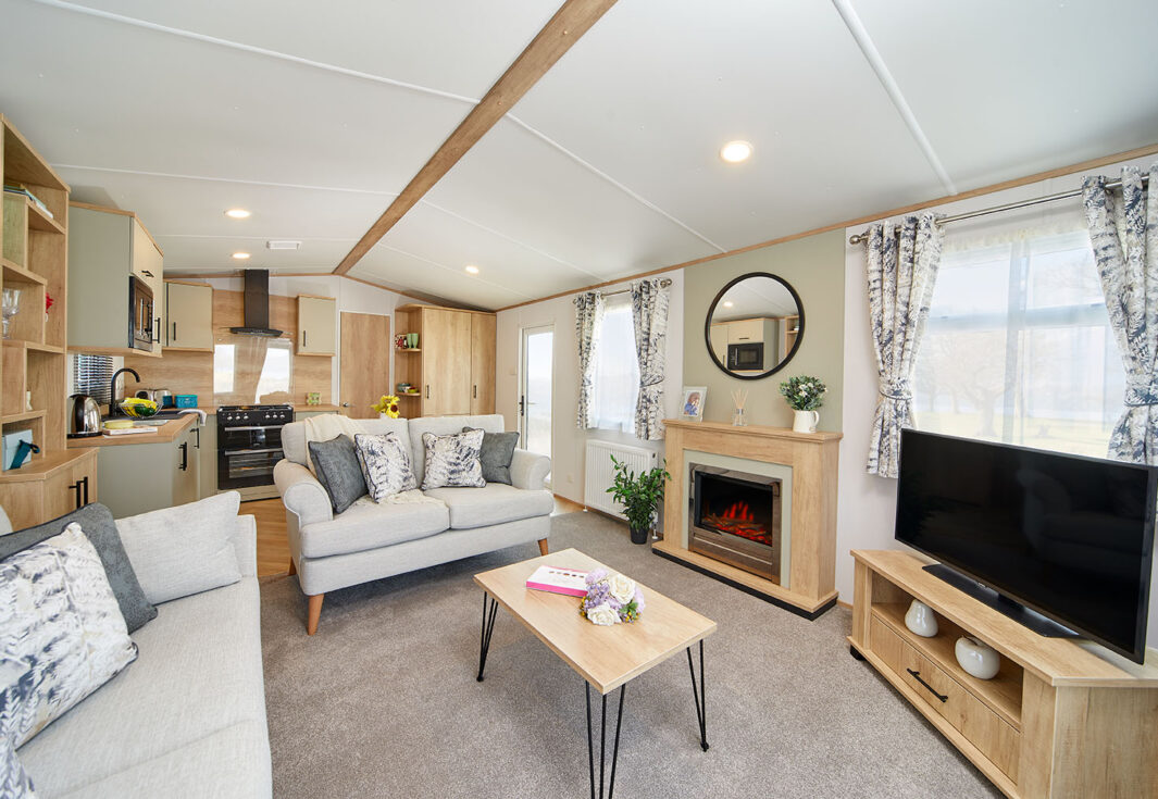 New 2025 Carnaby Silverdale Static caravan interior