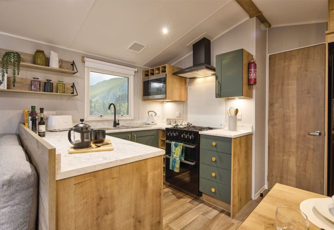 2023 Willerby Sierra static caravan mobile home kitchen