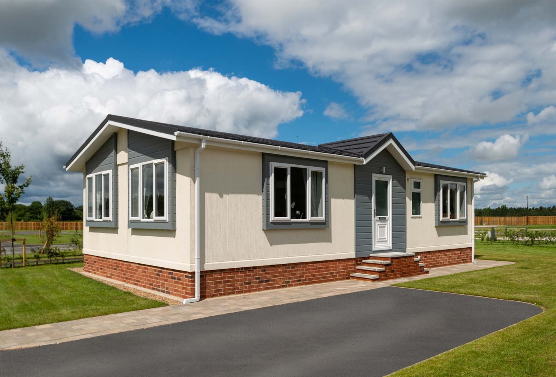 New Landscape Living Belvoir luxury lodge bespoke static caravan mobile home annexe annex