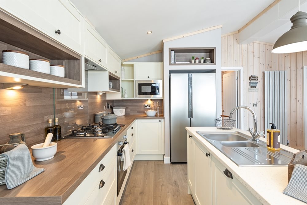 New Landscape Living Blenheim luxury lodge bespoke static caravan mobile home annexe annex