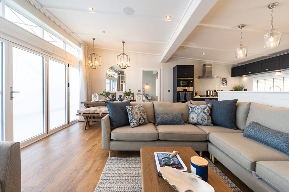 Luxury Lodge Augustine living room