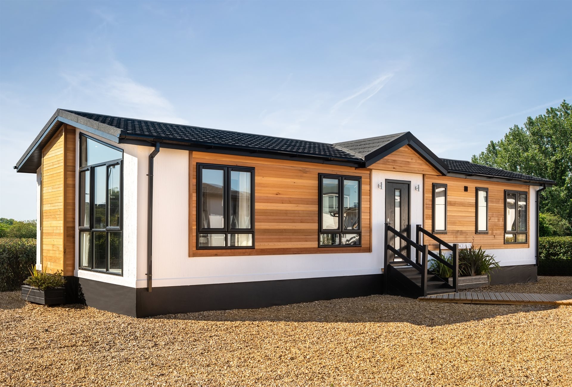 New Landscape Living Kensington luxury lodge bespoke static caravan mobile home annexe annex