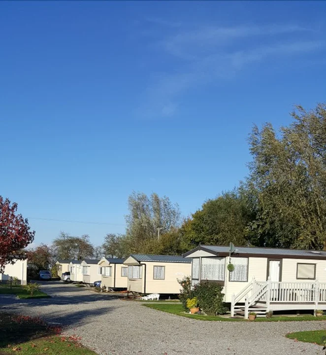 Riverside caravan park