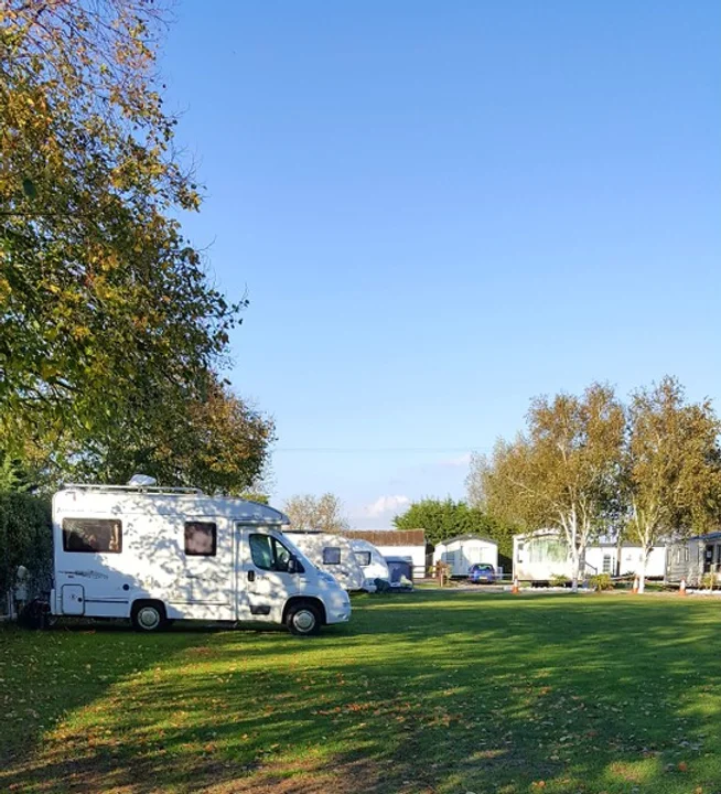 Riverside caravan park