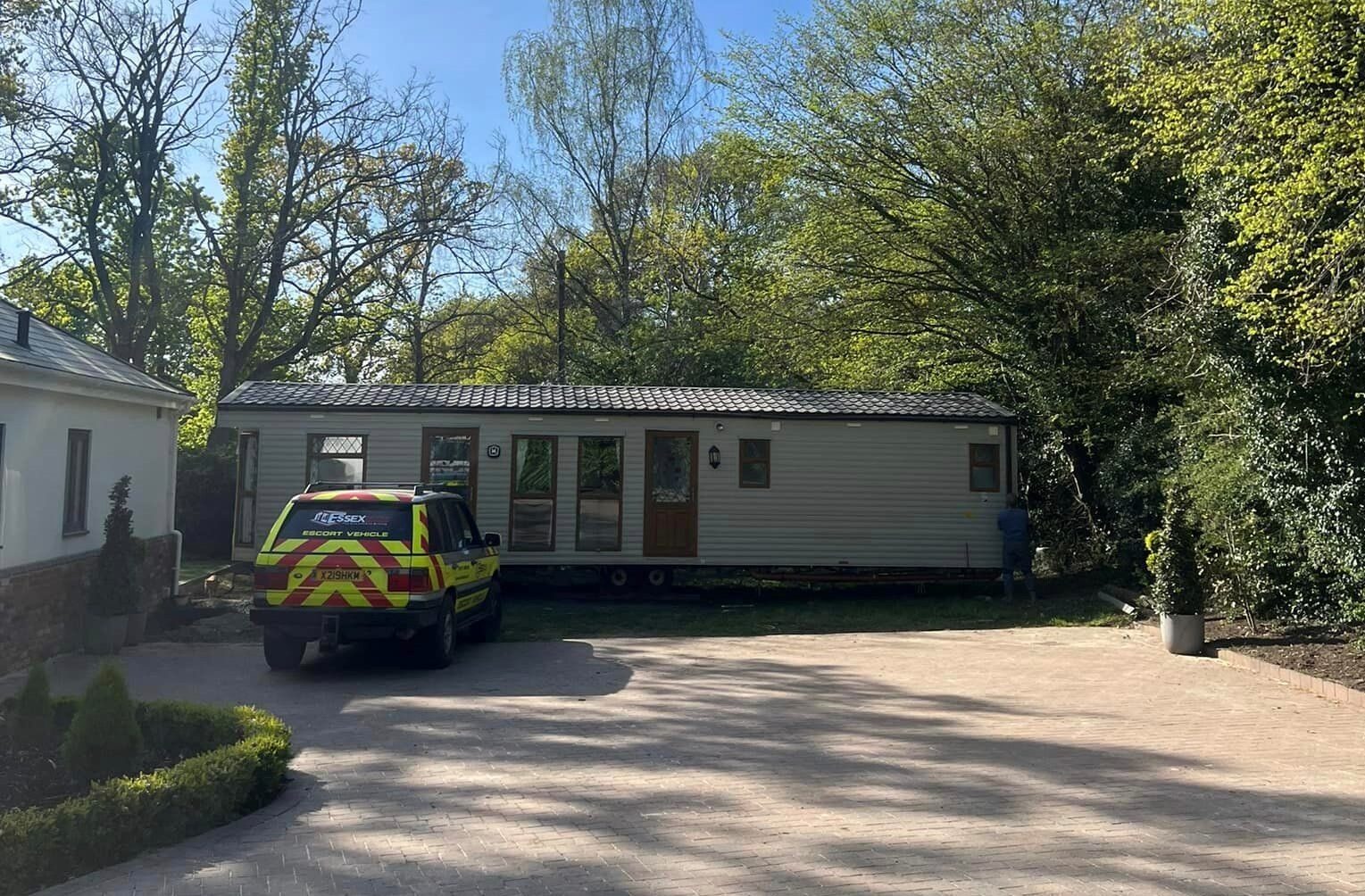 Static caravan mobile home annexe garden accommodation