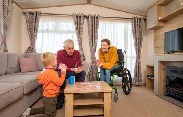 uk caravan centre family accessible disabled