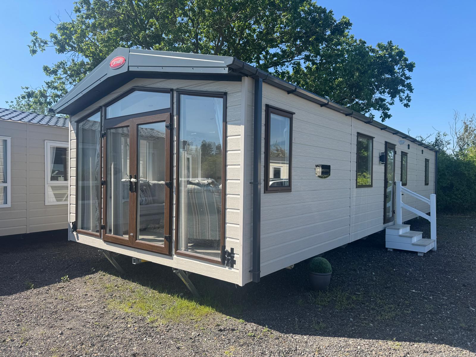 New Carnaby Lakehouse Lodge Static Caravan Exterior
