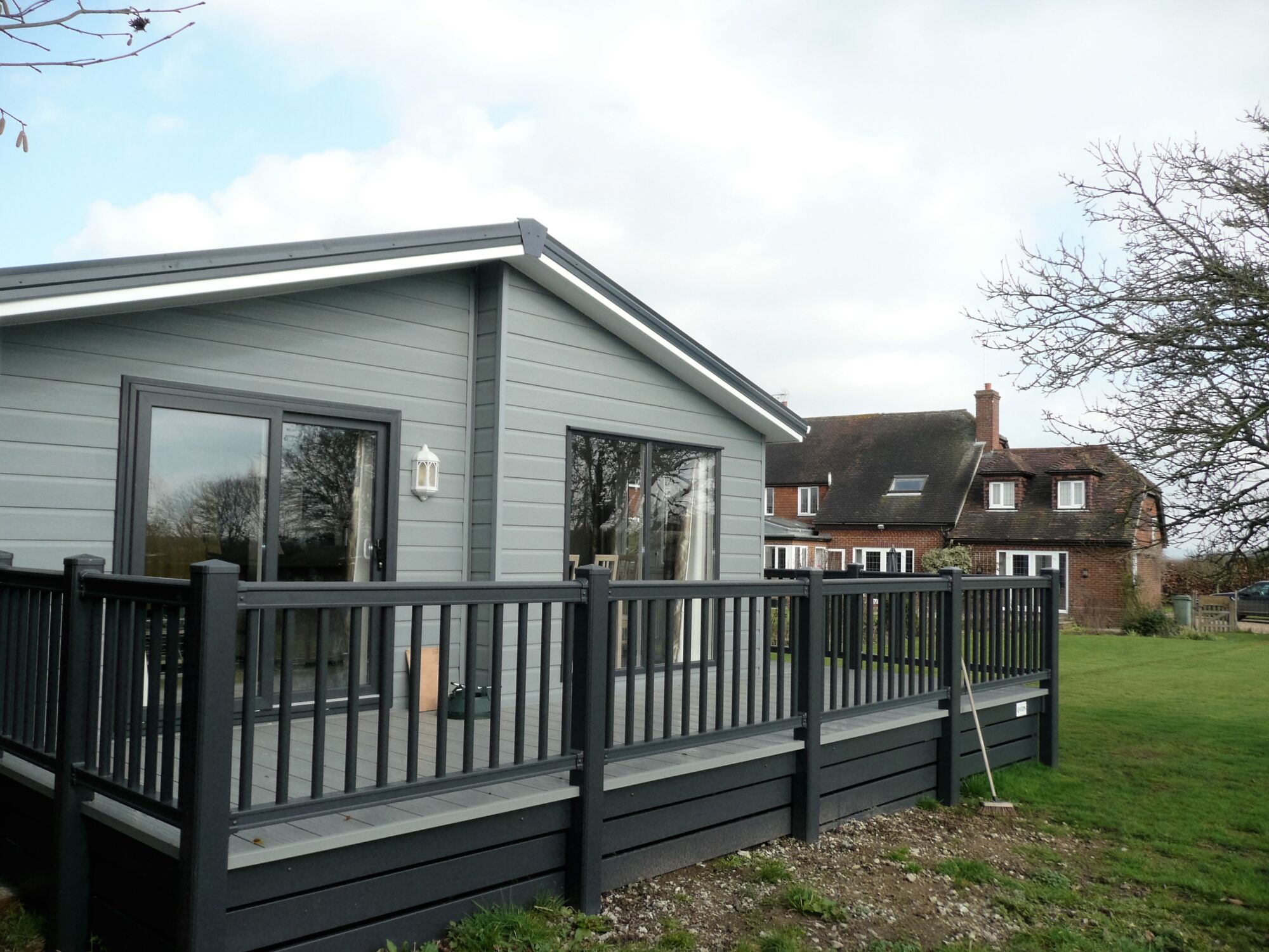 annexe in a garden