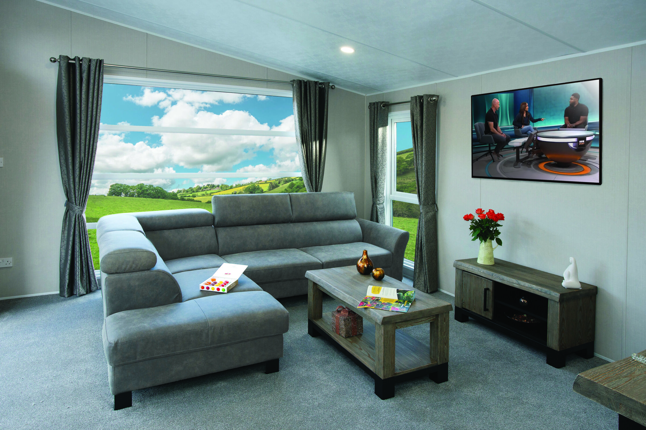 New Delta Athena Static Caravan interior
