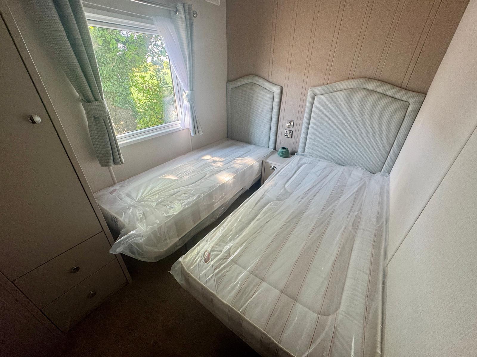 New Carnaby Lakehouse Lodge Static Caravan second bedroom