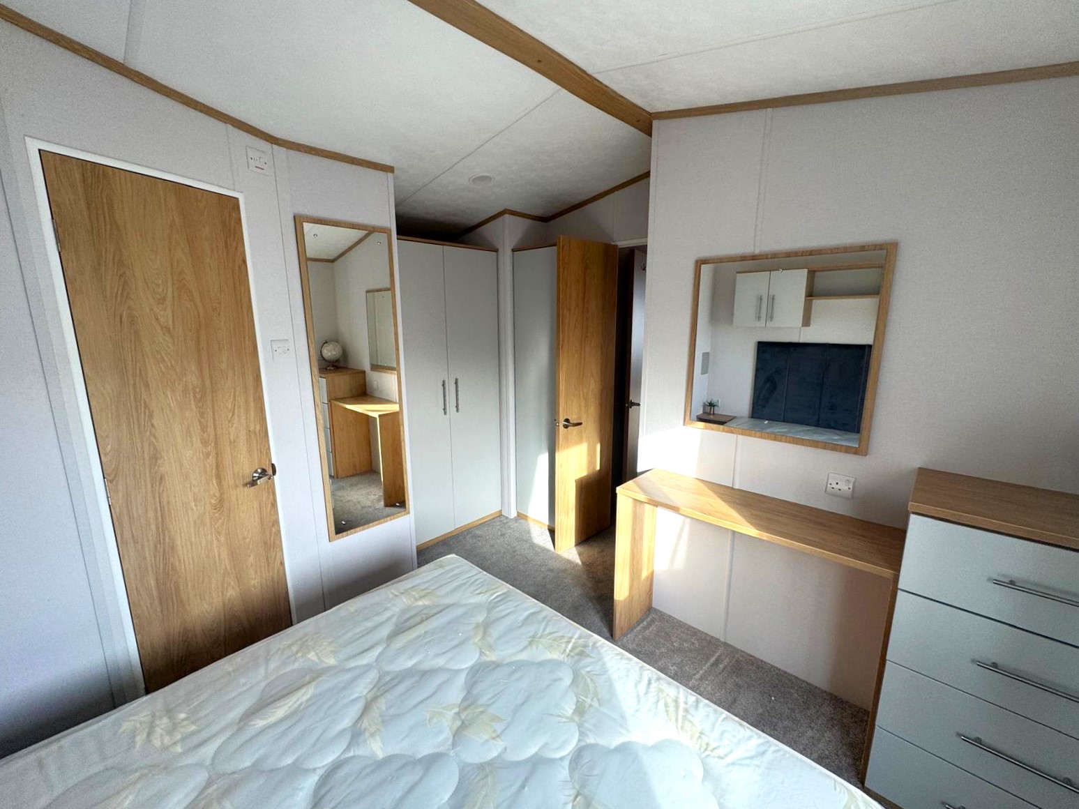 New Carnaby Silverdale Static Caravan Main Bedroom