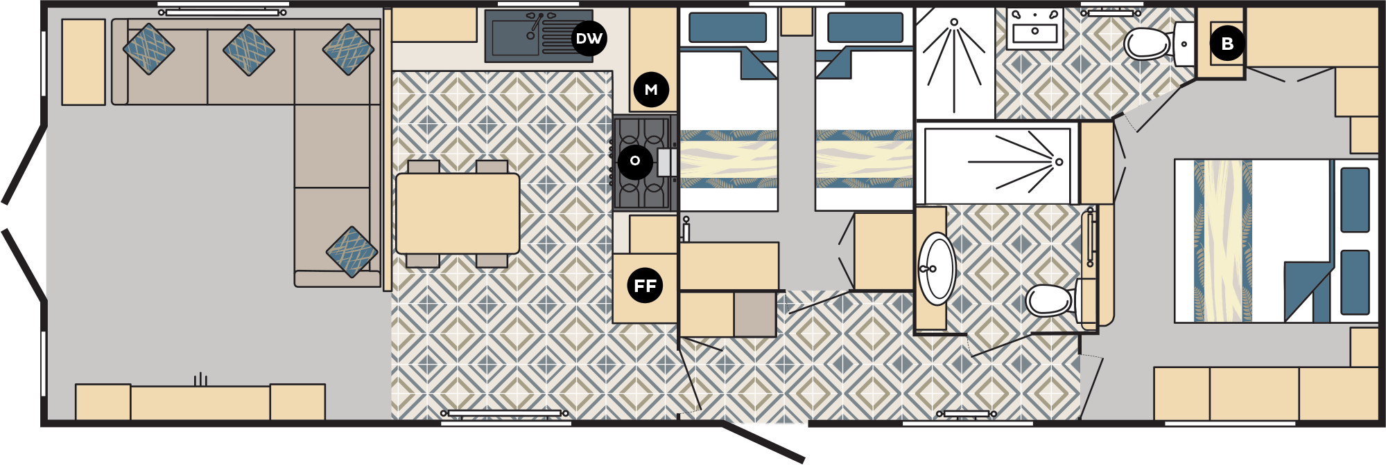 41 x13 2 Bed
