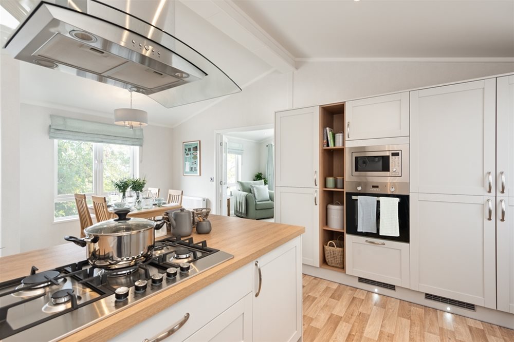 New Landscape Living Chatsworth luxury lodge bespoke static caravan mobile home annexe annex