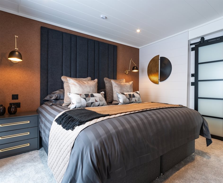 Landscape Living Wimborne Bespoke Home Master Bedroom