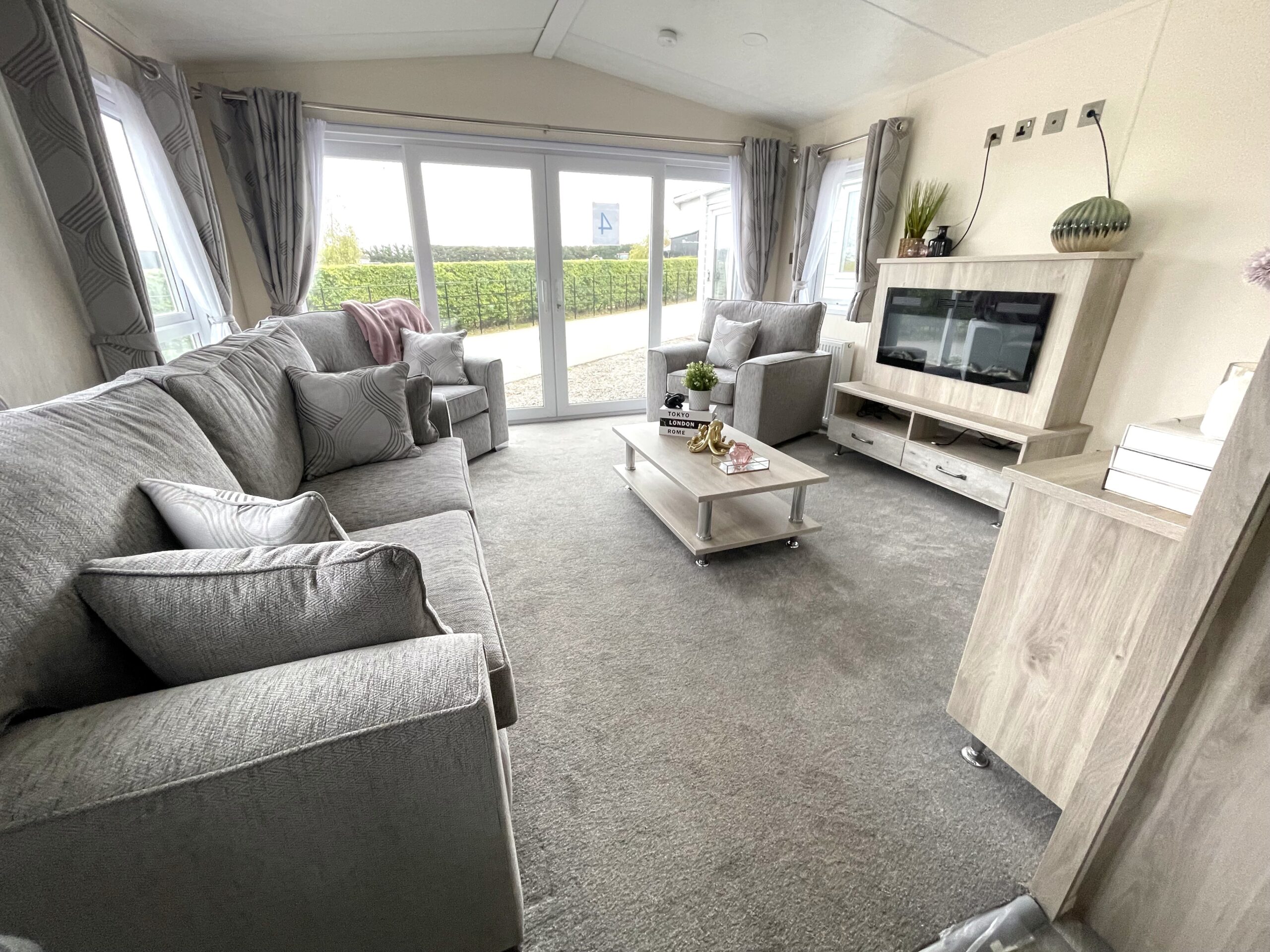 Delta Superior static caravan gas fire