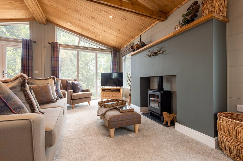New Landscape Living Mulberry luxury lodge twin unit static caravan mobile home bespoke