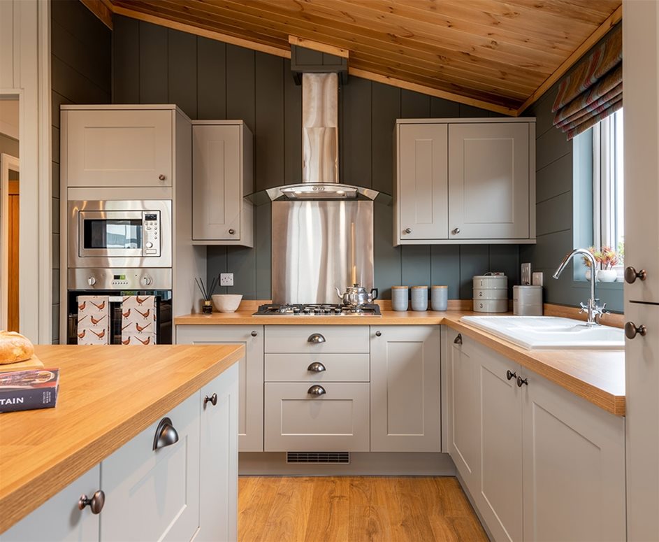 New Landscape Living Mulberry luxury lodge twin unit static caravan mobile home bespoke