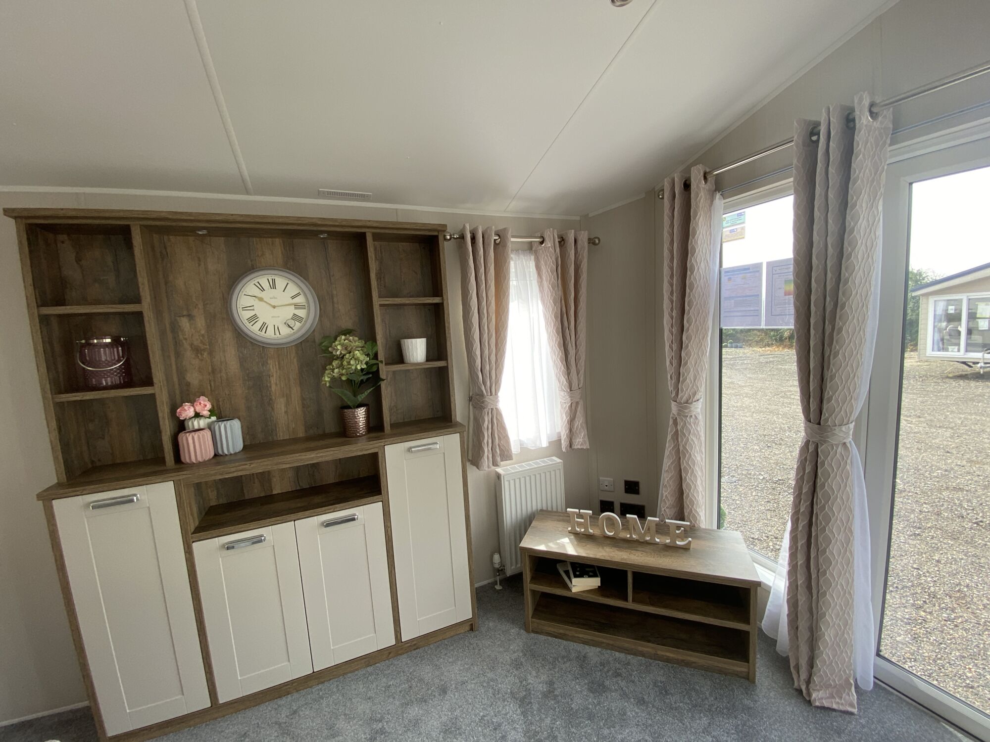 New Willerby Sheraton static caravan residential specification living room