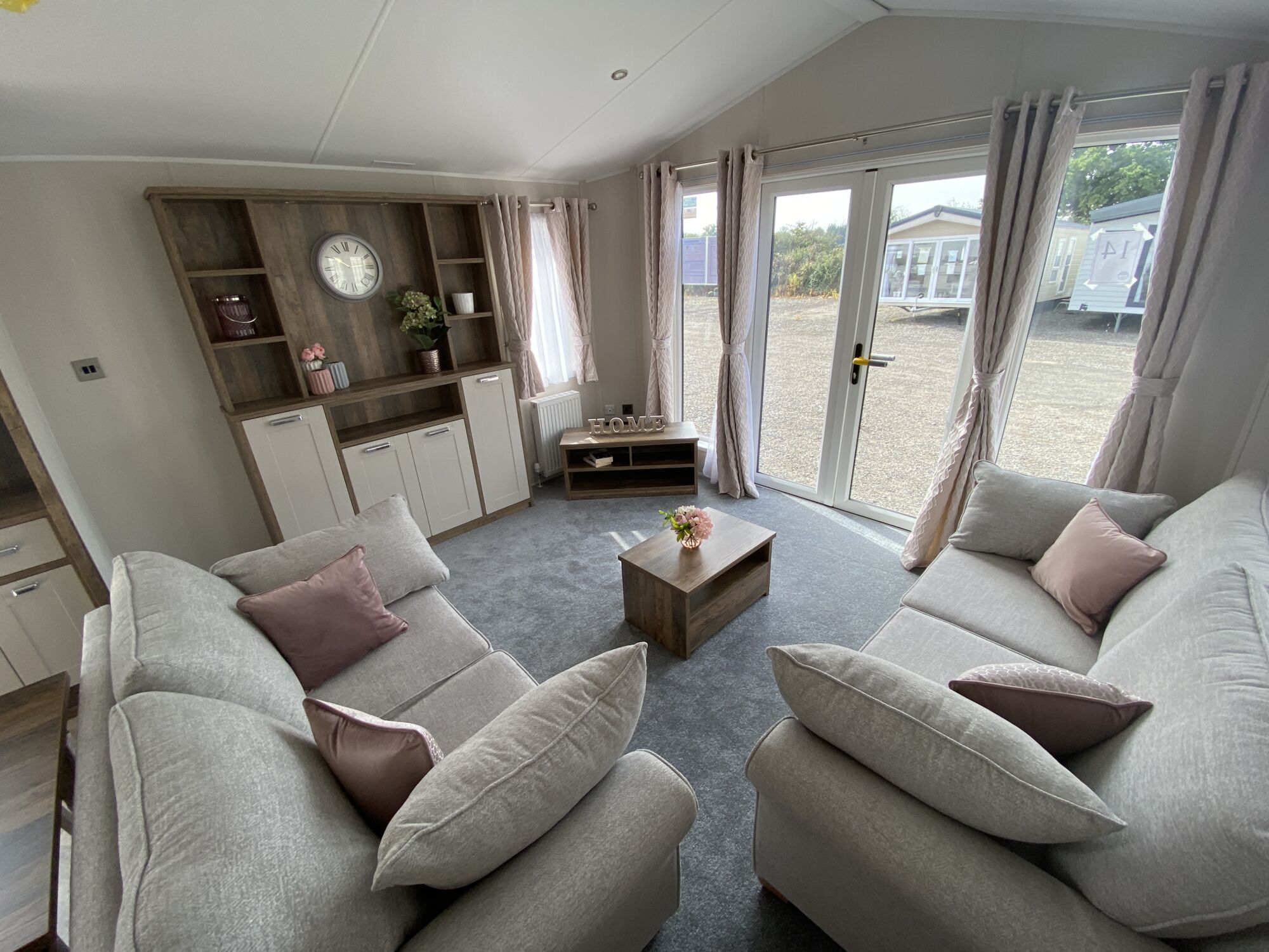 New Willerby Sheraton static caravan residential specification living room