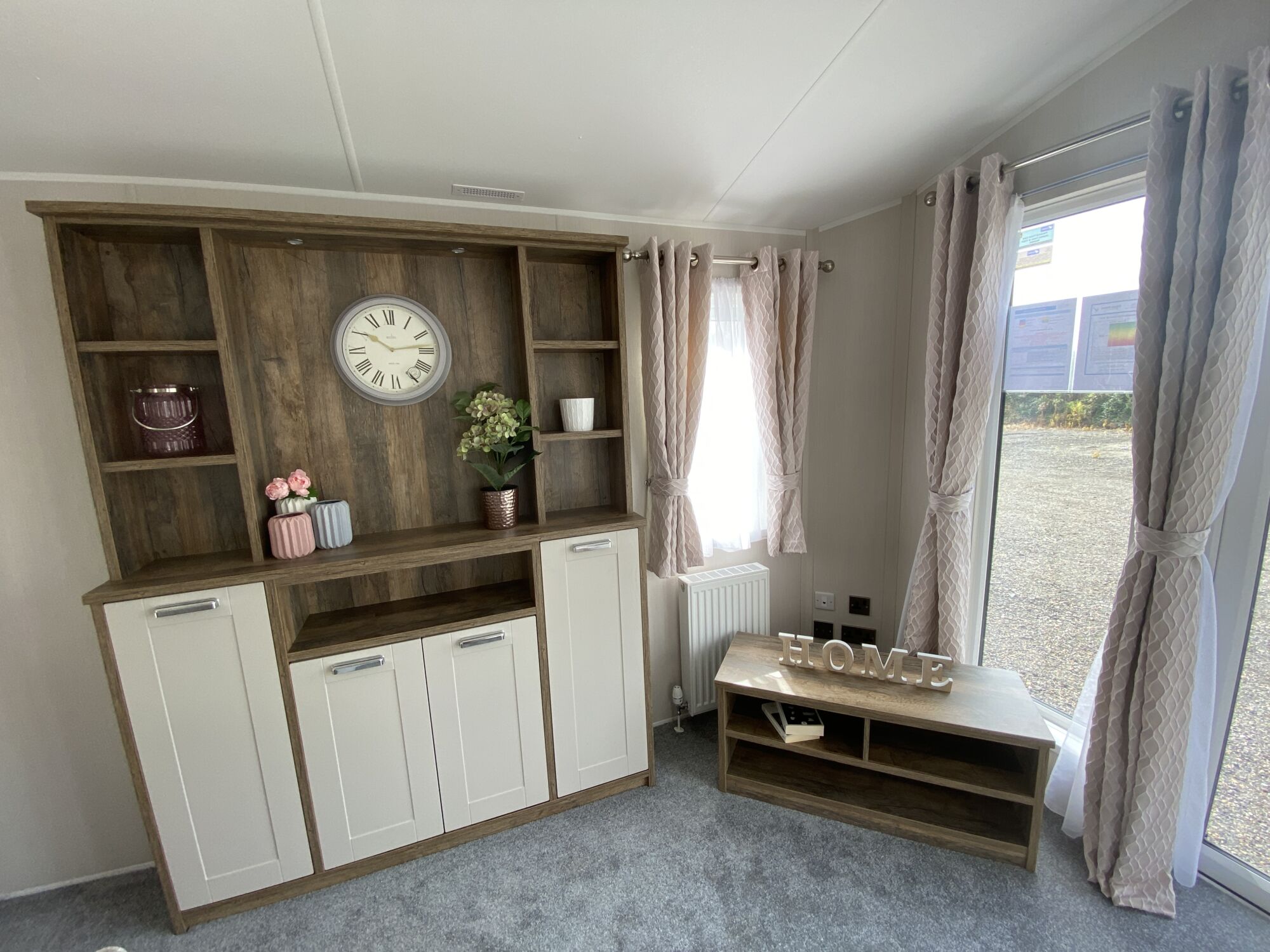 New Willerby Sheraton static caravan residential specification living room