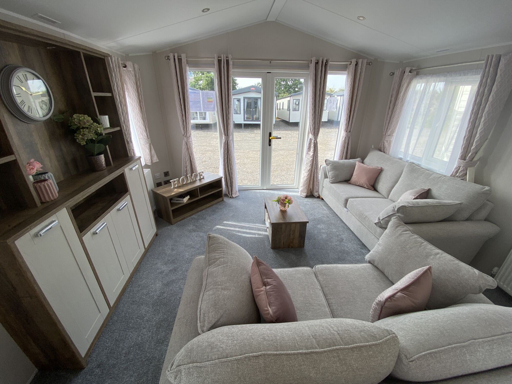New Willerby Sheraton static caravan residential specification living room