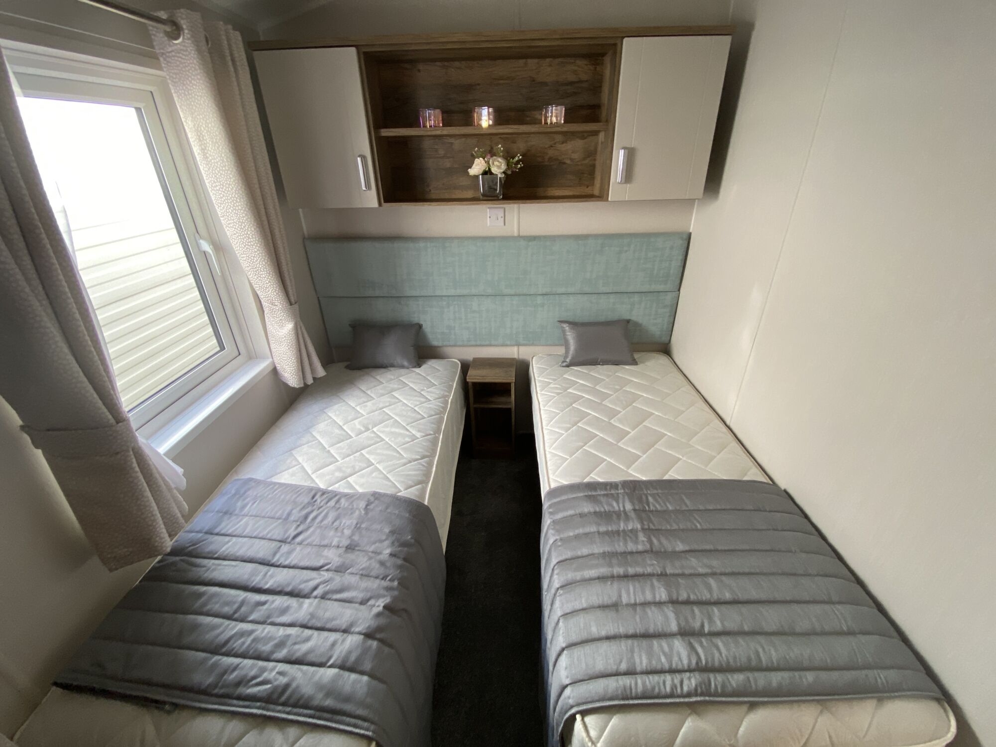 New Willerby Sheraton static caravan residential specification twin second bedroom