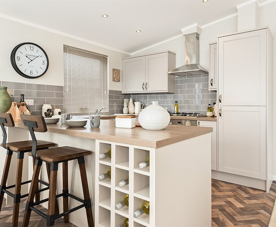New Landscape Living Sandringham luxury lodge twin unit static caravan mobile home bespoke