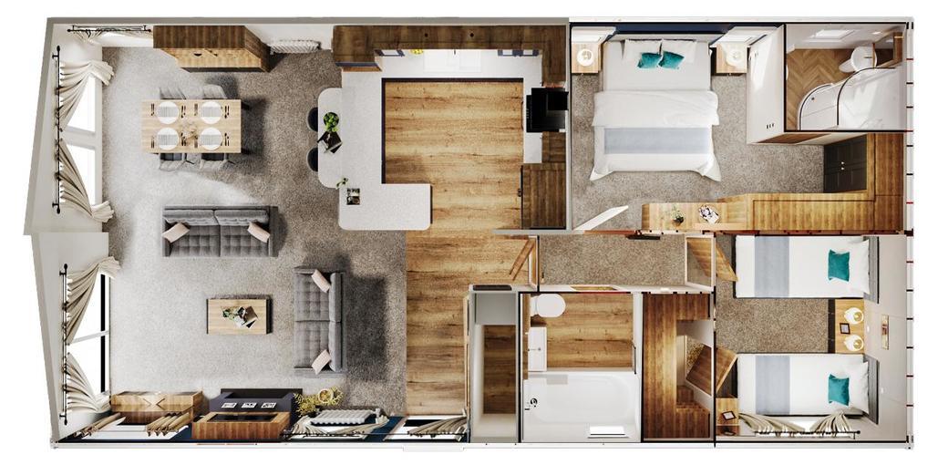 40 x 20 - 2 Bedroom £94,995