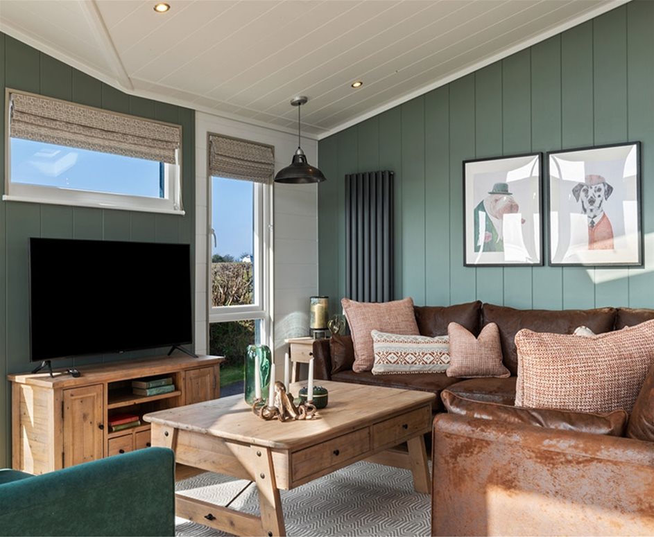 New Landscape Living The Orangery luxury lodge twin unit static caravan mobile home bespoke