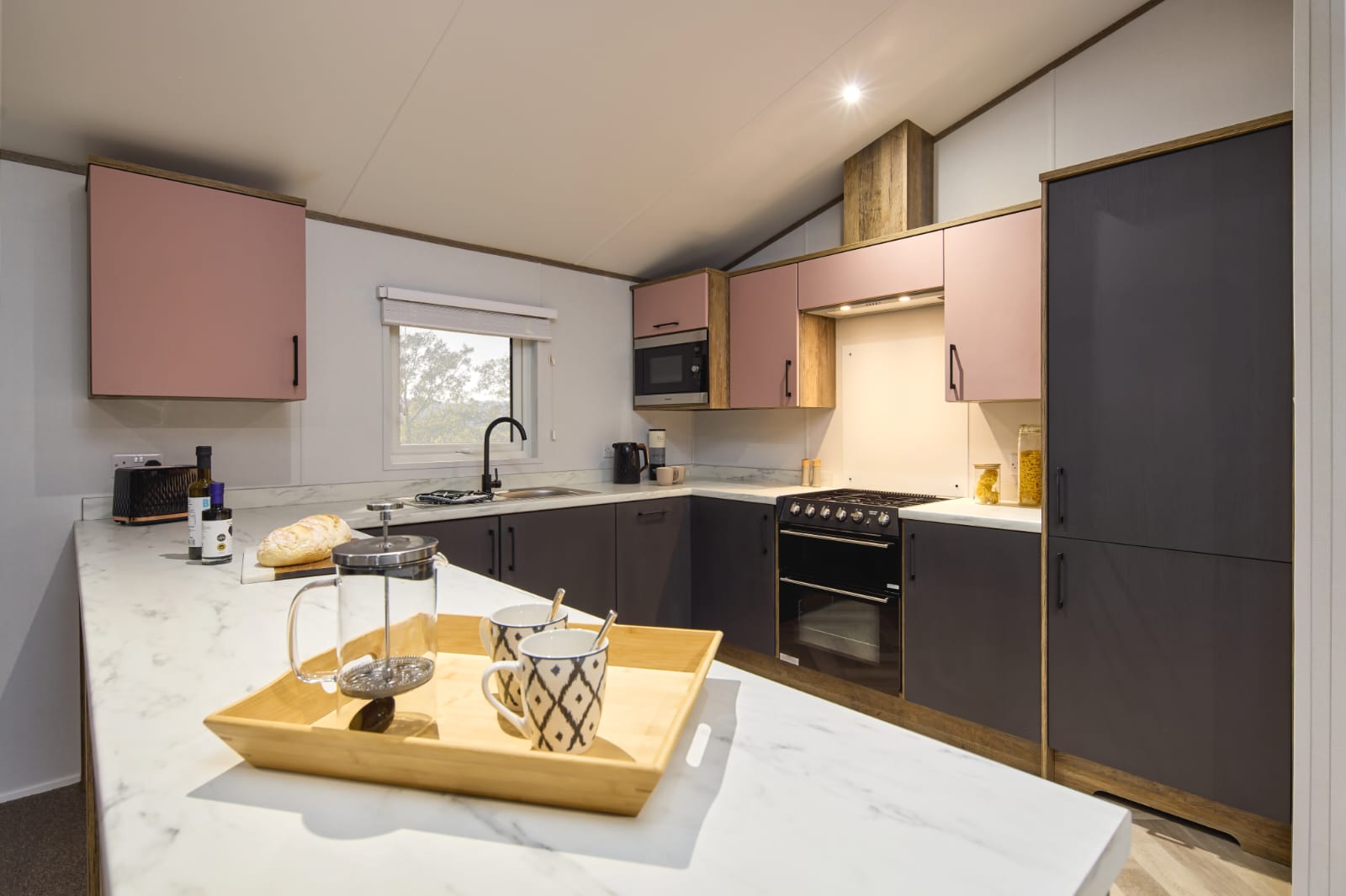 New Willerby Boston Lodge 40x20 2 bed kitchen