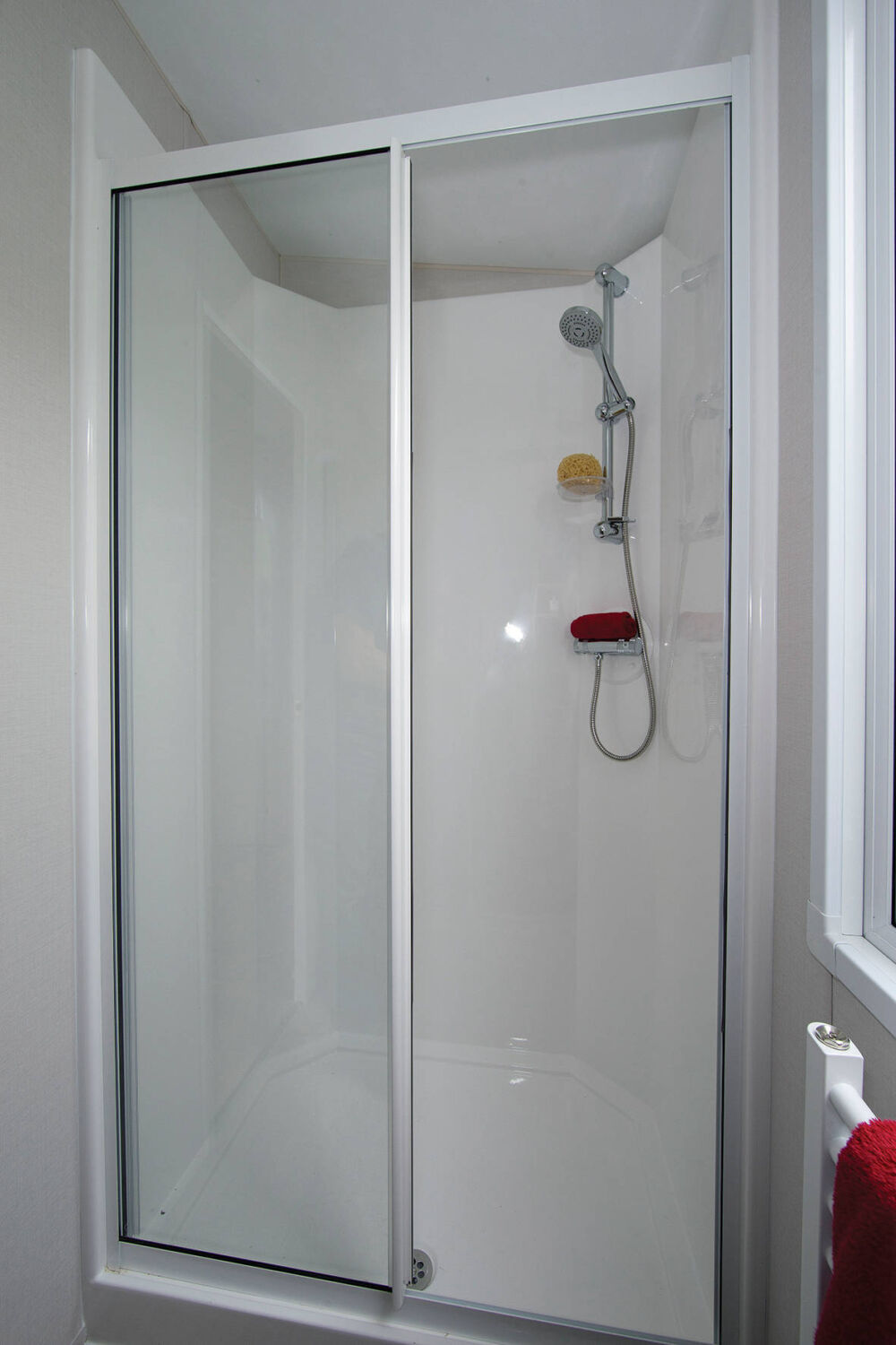New Delta Asmara Static caravan shower