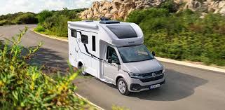 motorhome on the road