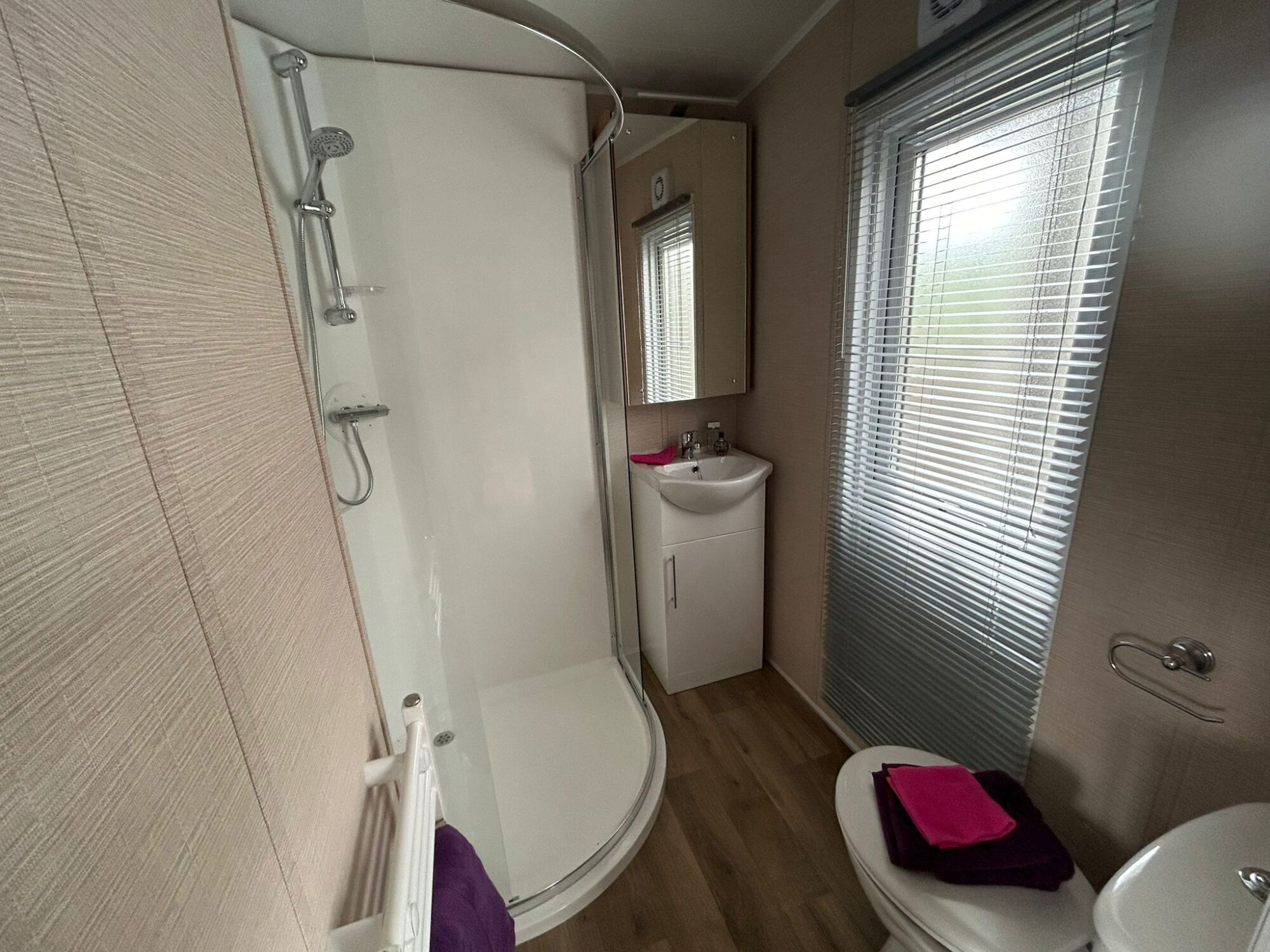 New Delta Cottage Micro Home static caravan shower room bathroom