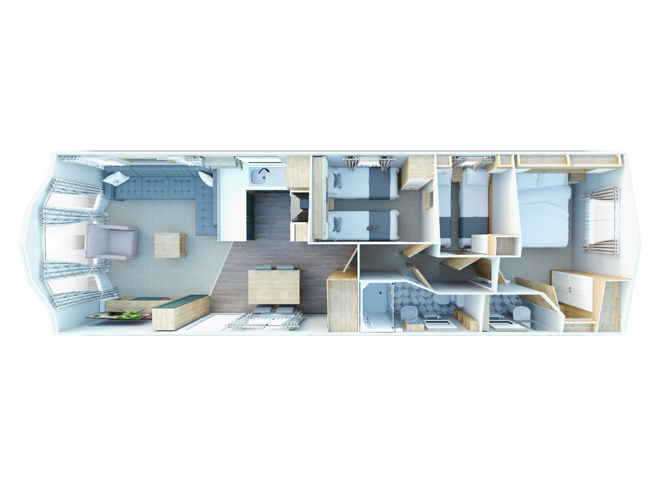 38 x 12 - 3 Bed - £42,424