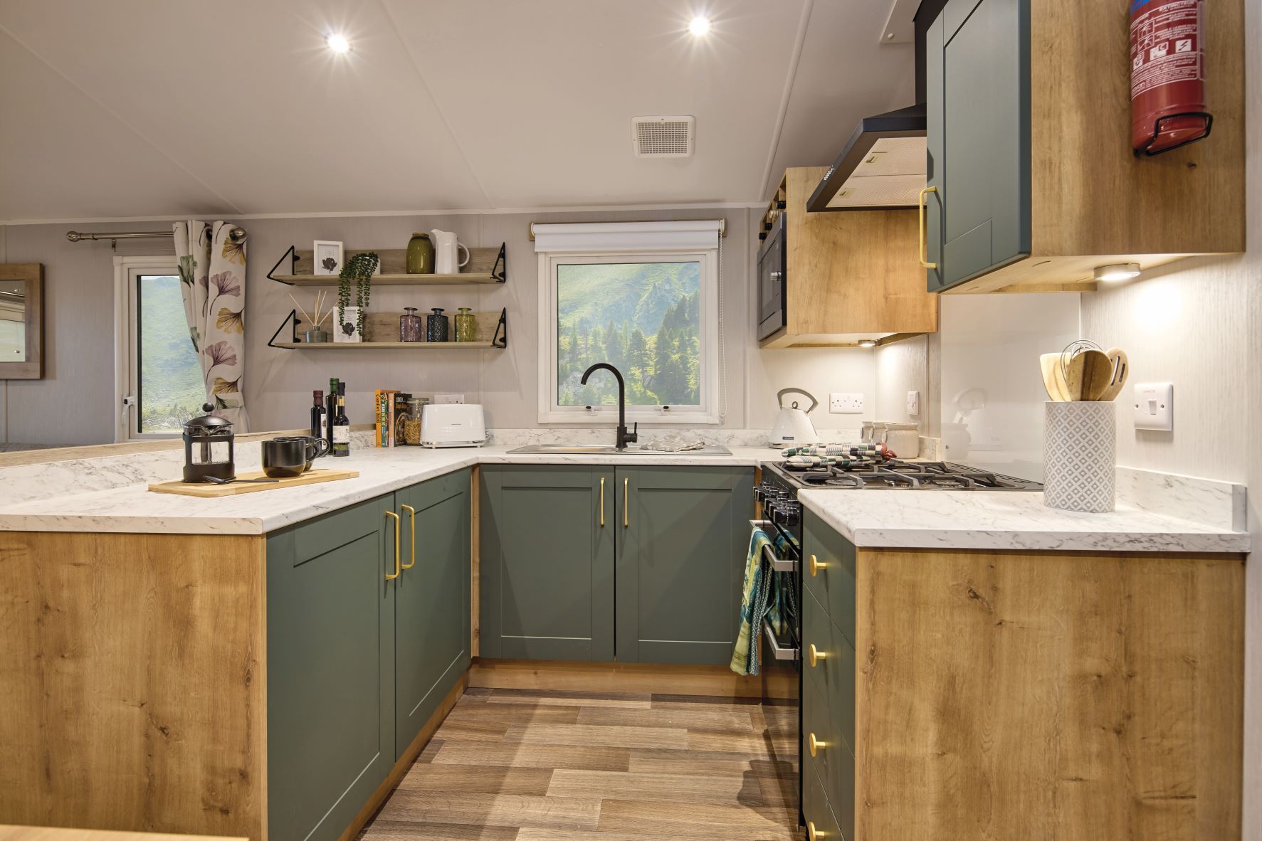 2023 Willerby Sierra static caravan mobile home kitchen