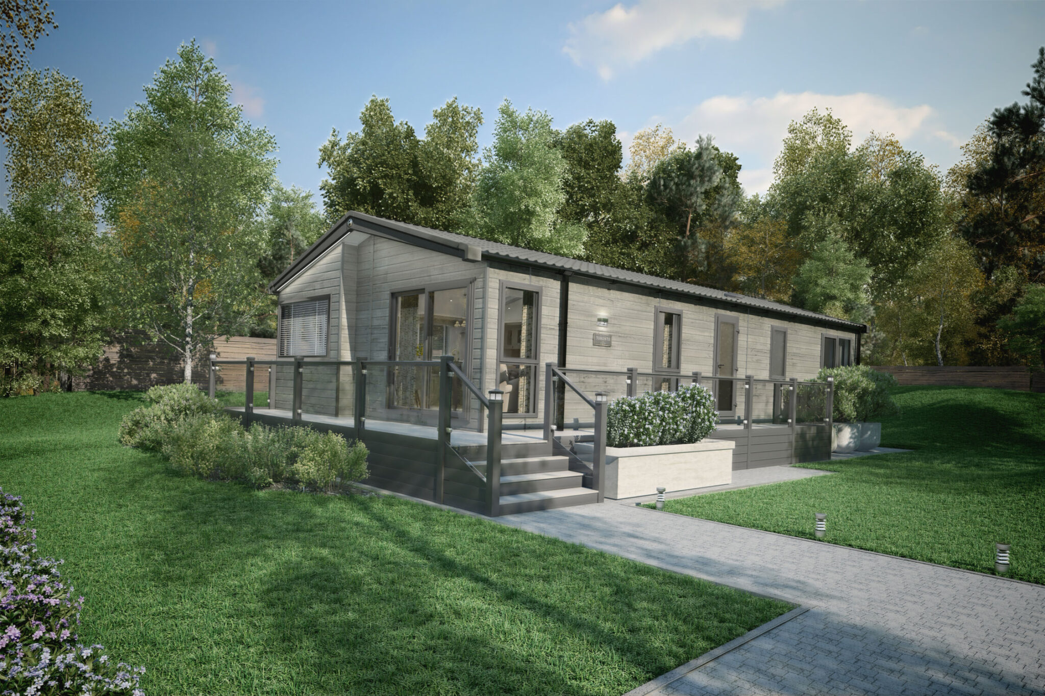 New Swift Toronto Lodge Static Caravan exterior