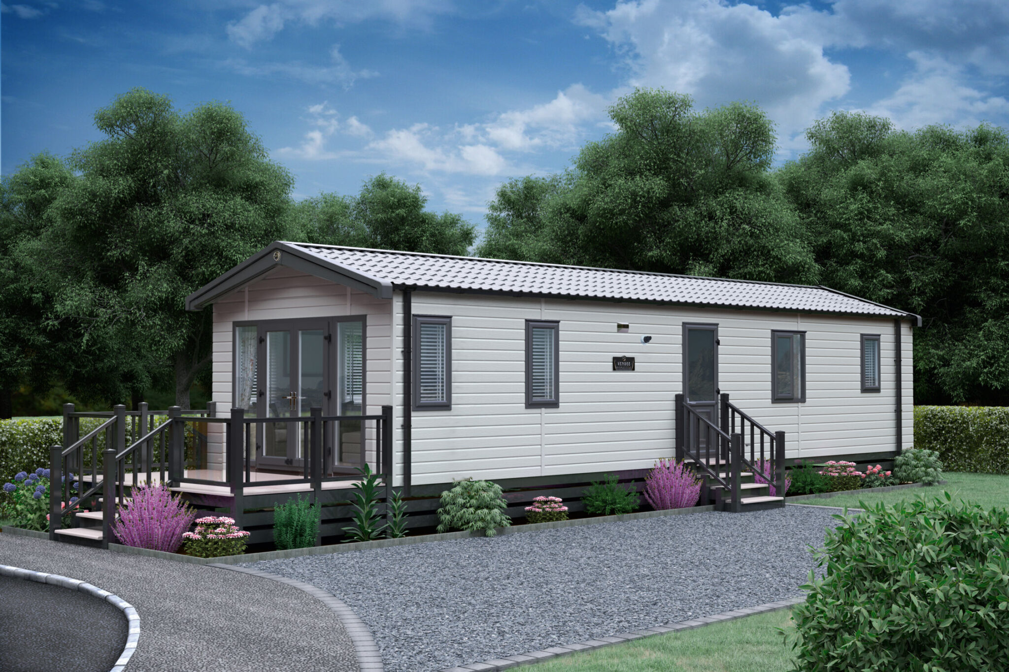 New Swift Vendee Lodge Static Caravan exterior