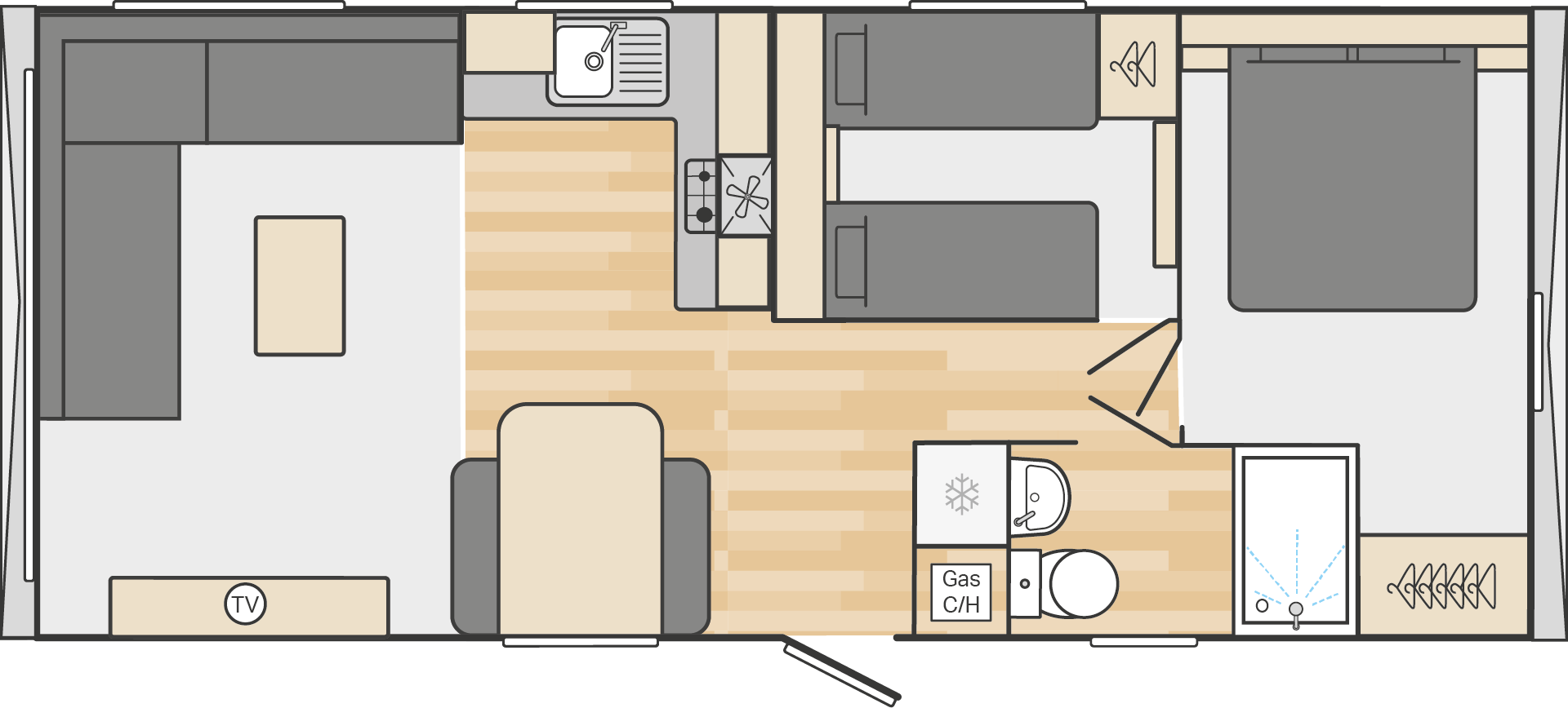 28 x 12 2 Bed - £25,995