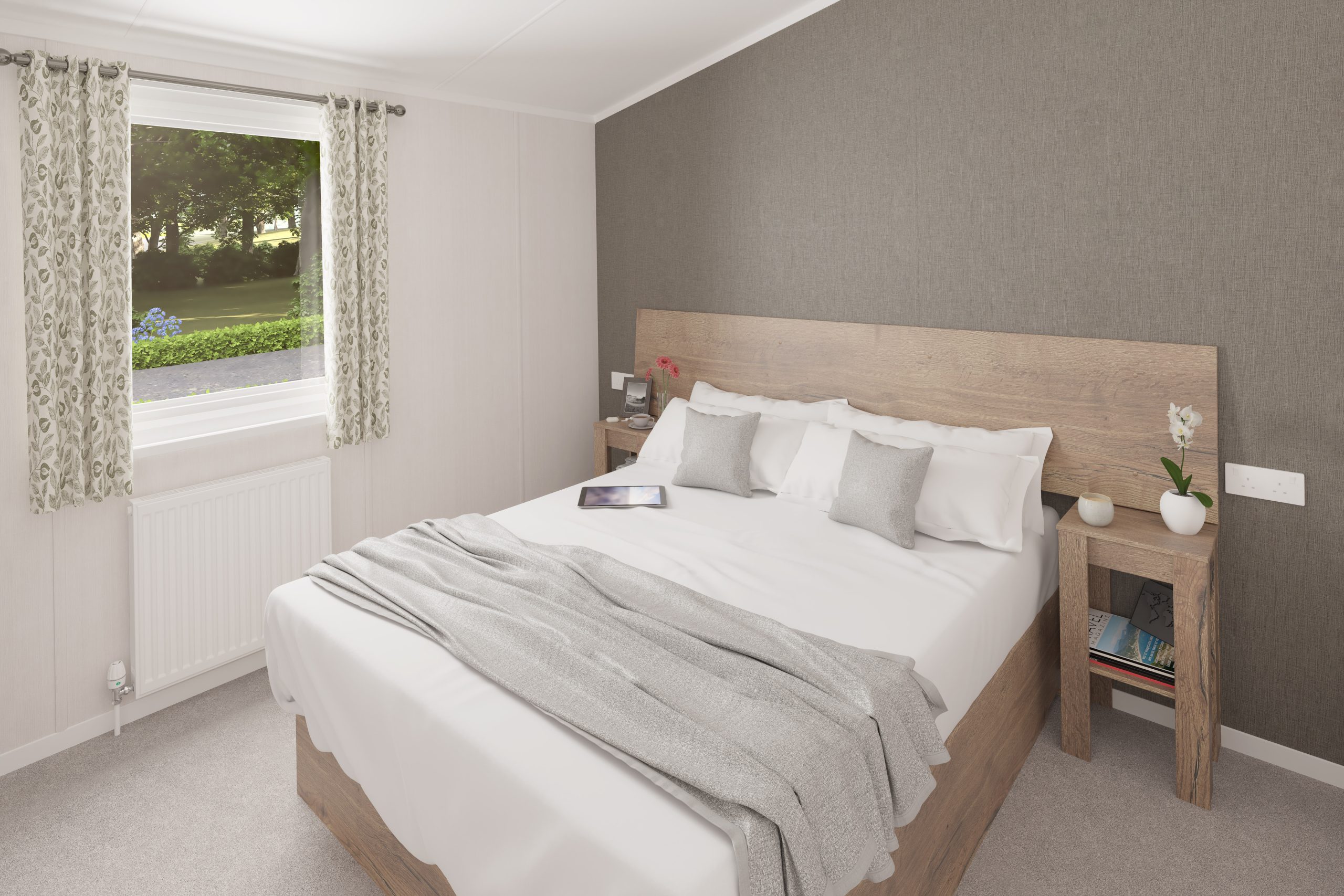 New Swift Montreal Lodge Static Caravan Master Bedroom