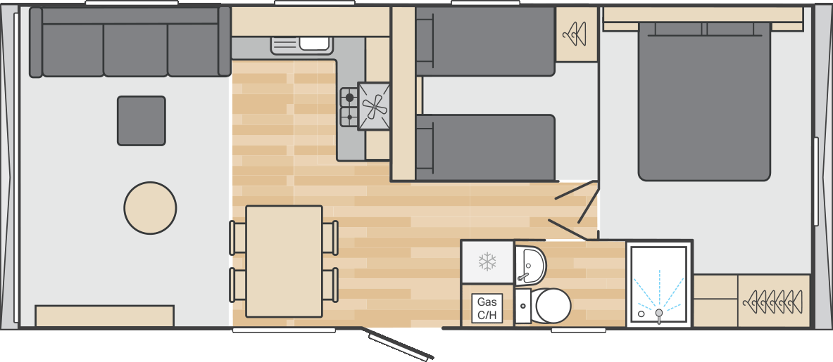 29 x 12 2 Bed - £31,995