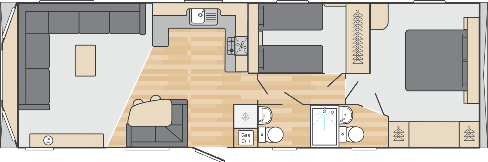 38 x 12 2 Bed - £34,995