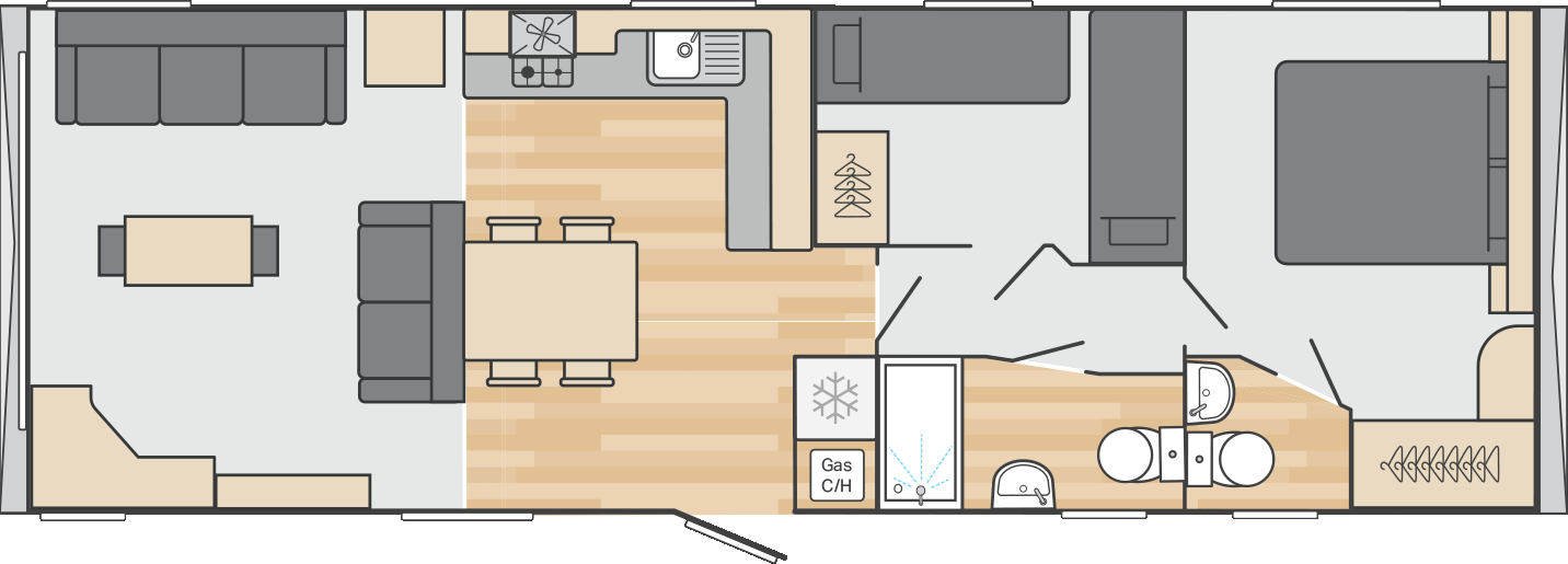 35 x 12 2 Bed - £36,995