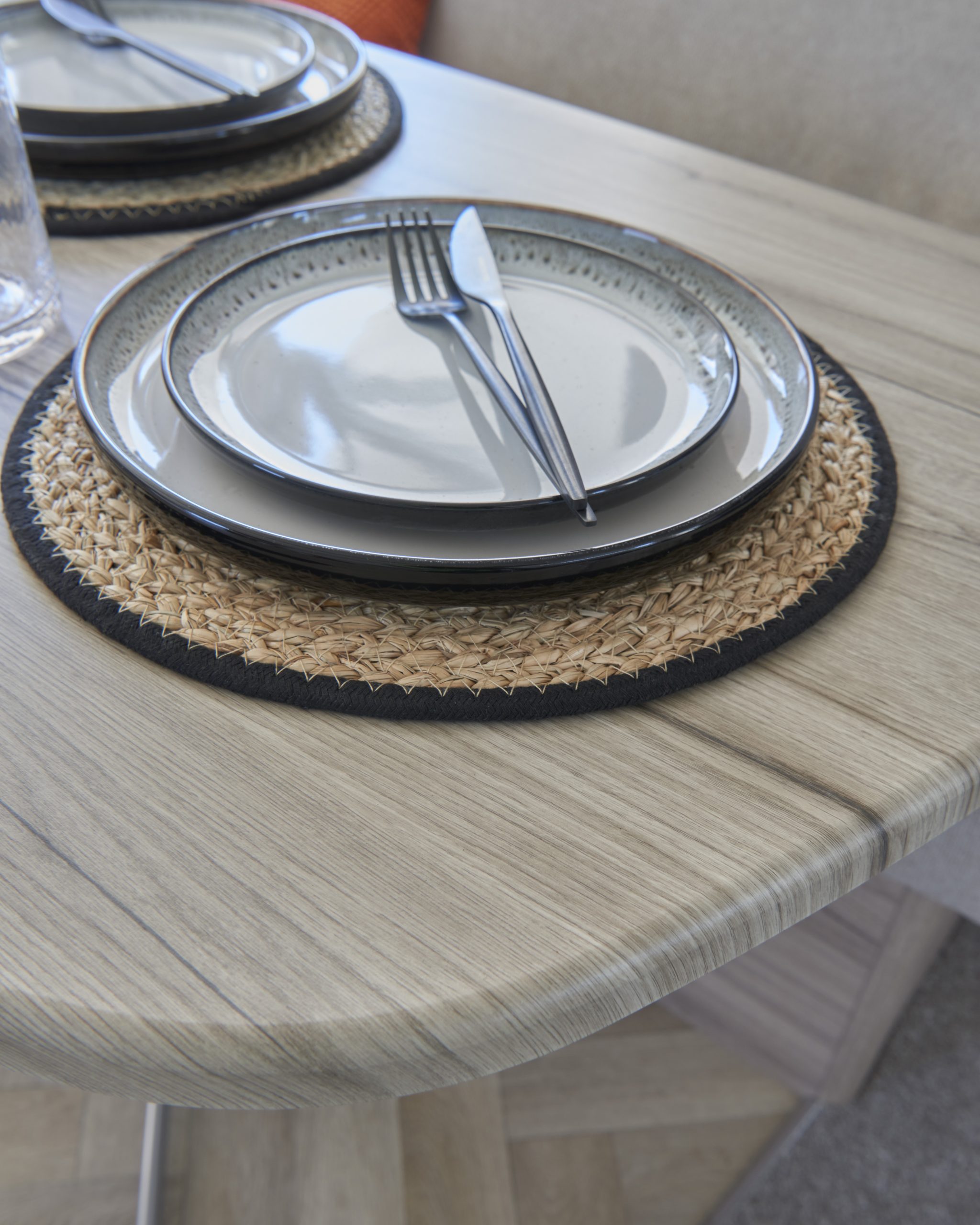 New Swift Loire Static Caravan table