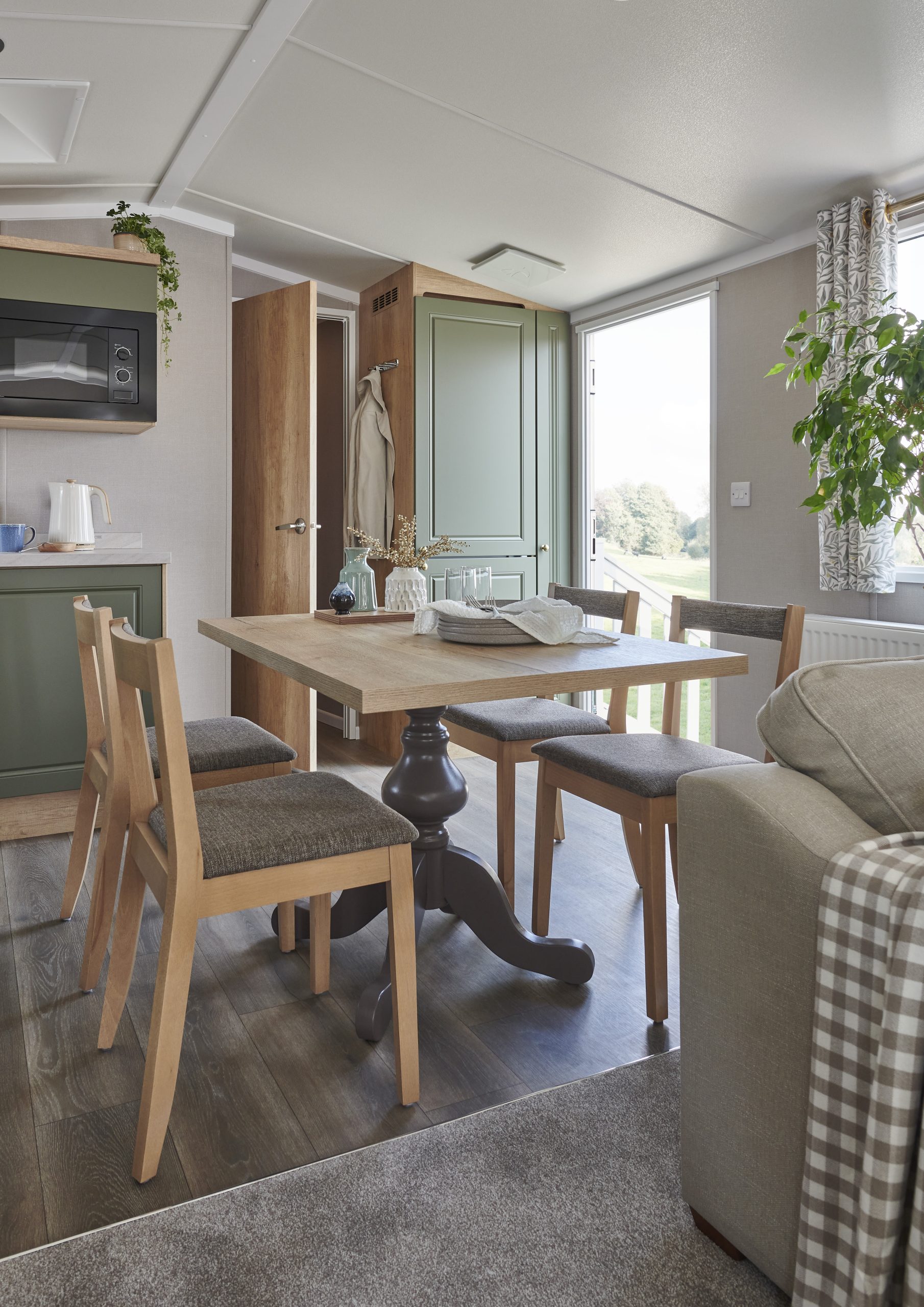 New Swift Provence Static Caravan dining area