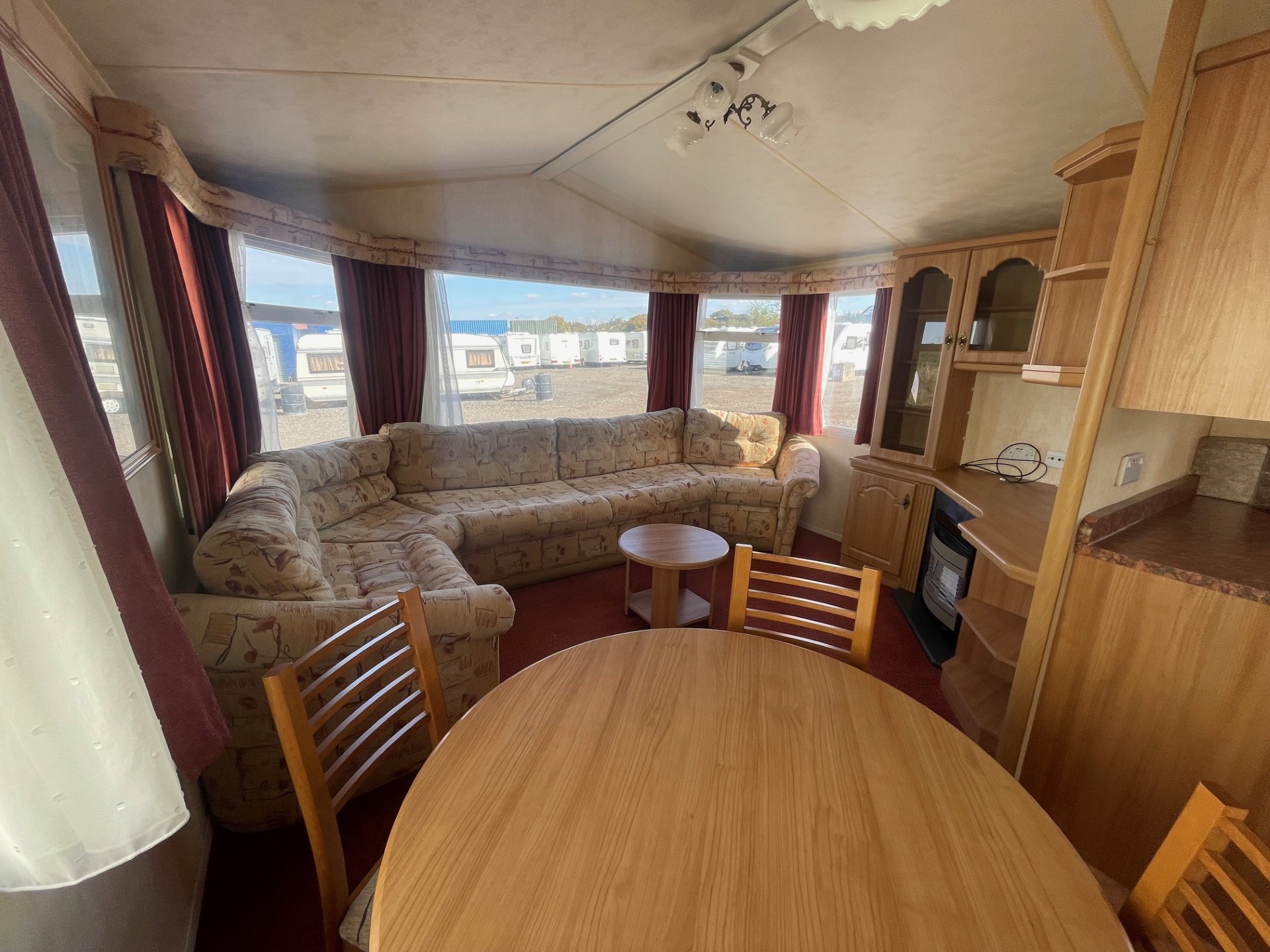 Preowned Willerby Salisbury 35x12 static caravan interior